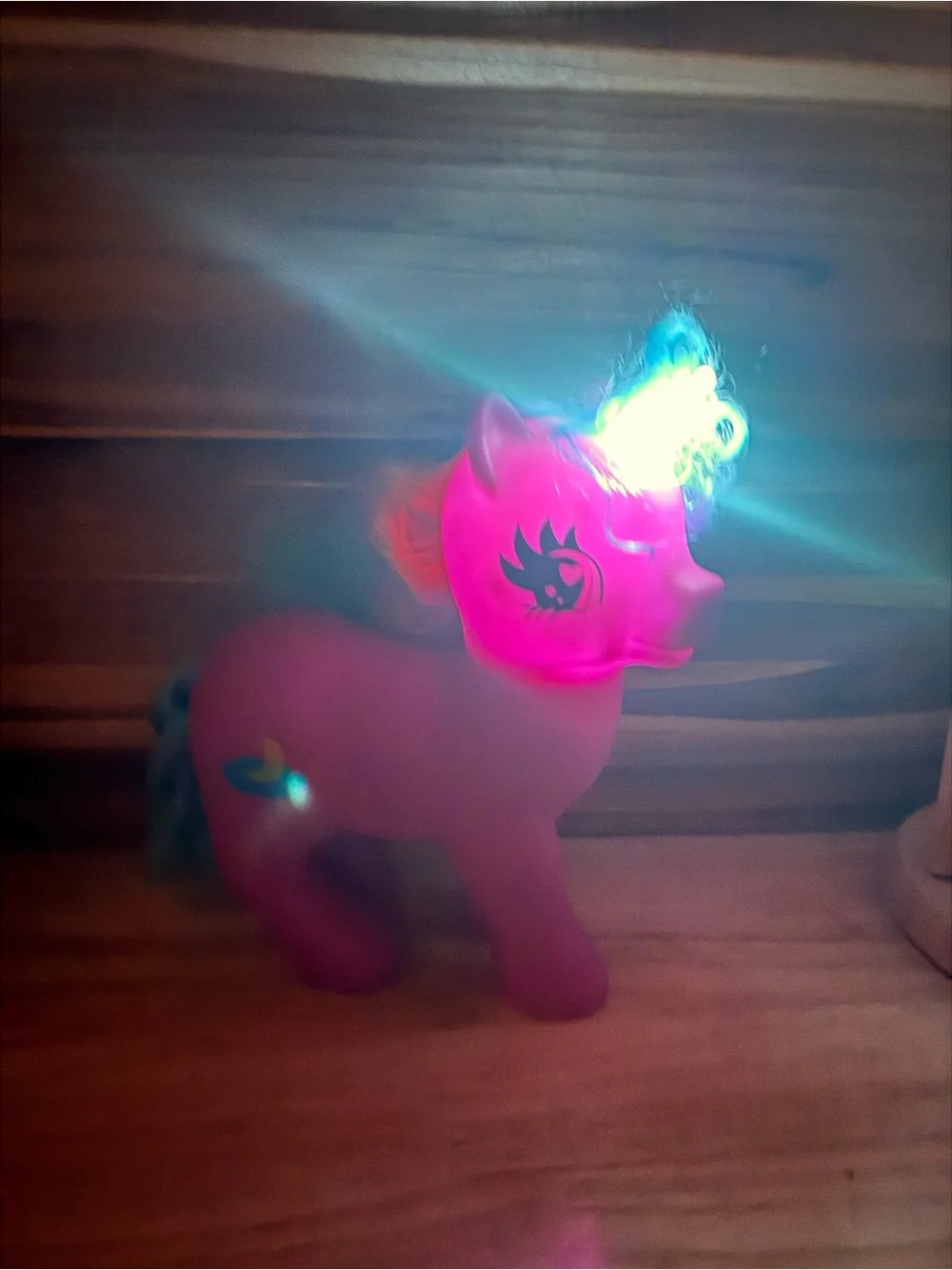 Vintage My Little Pony Quarter Moon Light Up Walgreens Exclusive Works Tested